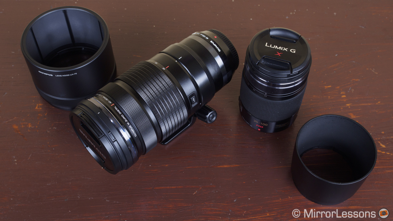 hebben zich vergist matig Koloniaal Should M4/3s lenses always be small? – Olympus 40-150mm f/2.8 PRO vs.  Panasonic 35-100mm f/2.8