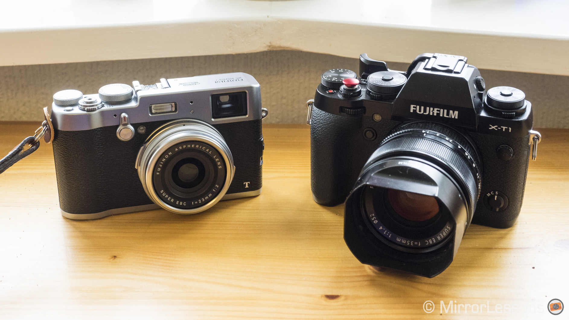 Miniatuur Kameel Arashigaoka Fujifilm X100T vs. Fujifilm X-T1 – Which is the right T for you?